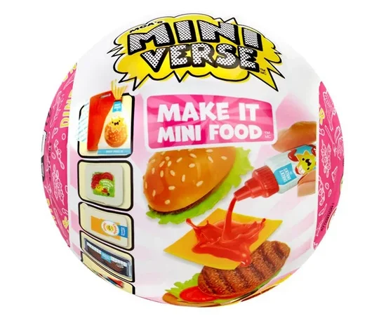 MINIVERSE Toy MGA Miniverse - Mini Food Diner S3A PDQ Multi-Color