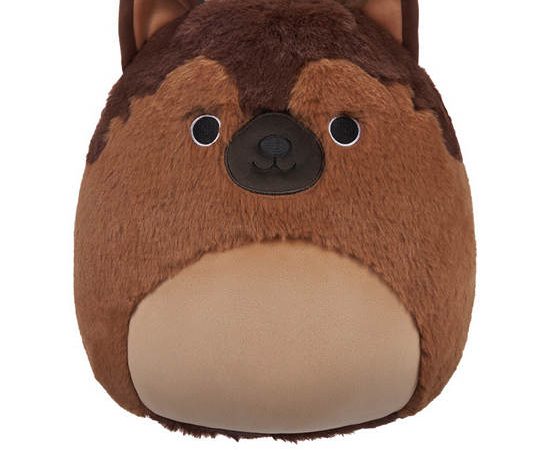 SQUISHMALLOWS Stuffed Toy Mario L7 12 Inch Brown