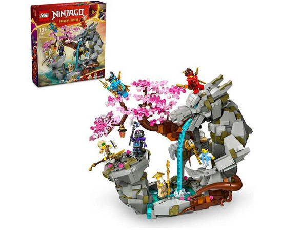 LEGO Block Toy Dragon Stone Shrine 71819 Multi-Color