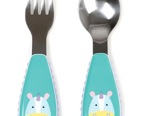 SKIP HOP ZOOTENSIL FORK SPOON UNICORN