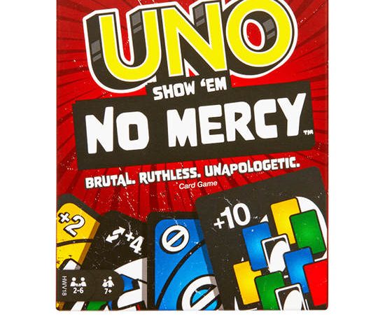MATTEL Card Game UNO No Mercy Multi-Color