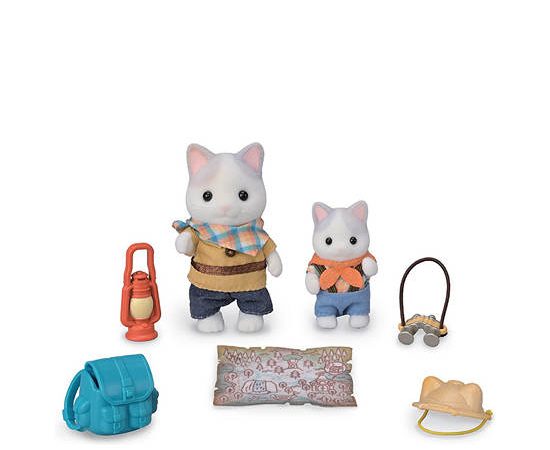 SYLVANIAN FAMILIES Toy Exciting Exploration Set Latte Cat Brother & Baby Multi-Color