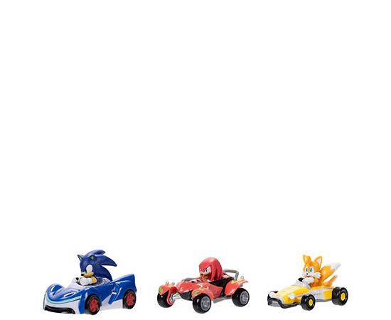 SONIC PRIME Figures Diecast Vehicle 1:64 Random Pattern (Sonic, Knukle or Tail)