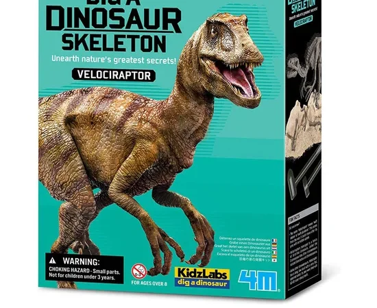 4M 4M DINOSAUR DIG A VELOCIRAPTOR