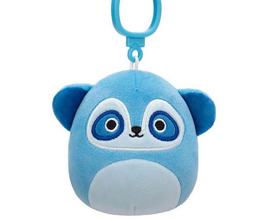 SQUISHMALLOWS Plush Keychain Clip On Rolf L10 3.5 in Multi-Color