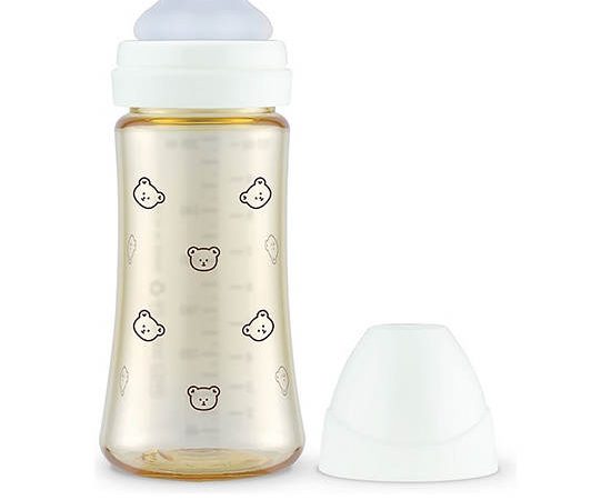 GROSMIMI Feeding Bottle PPSU Dotgom 300 mL (Stage 2 Teat)