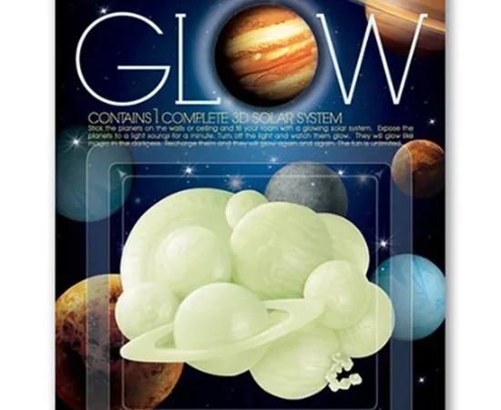 4M Glow 3D Solar System
