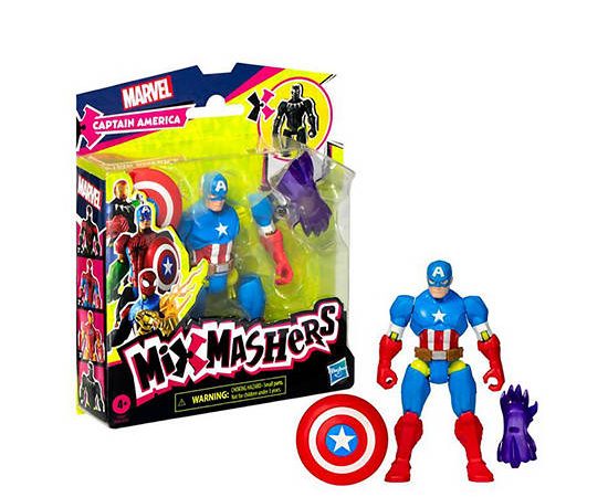 MARVEL HASBRO Figure Avengers Mixmashers Captain America Basic