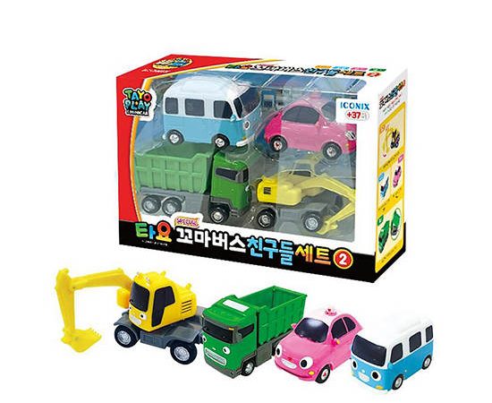 TAYO The Little Bus Little Bus' Friends 2 - Mini Tayo Multi-Color