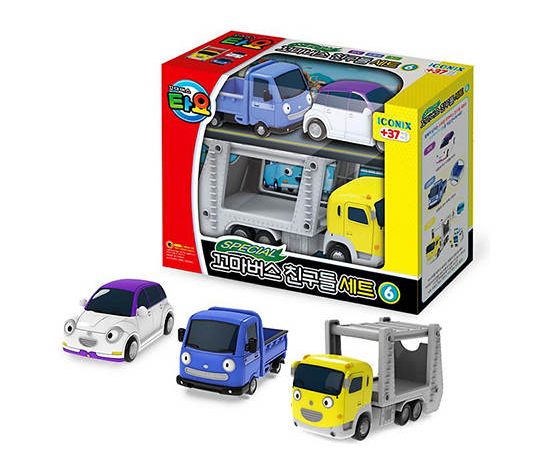 TAYO The Little Bus Little Bus' Friends 6 - Mini Tayo Multi-Color