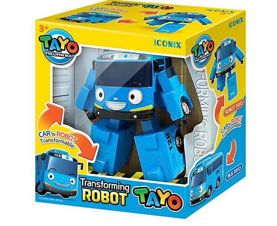 TAYO The Little Bus Transforming Bus Tayo Blue