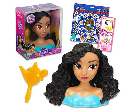 DISNEY Mini Styling Head Doll Jasmine Disney Princess Multi-Color