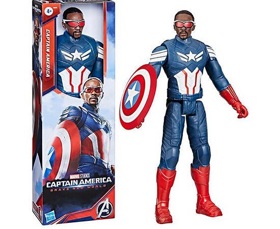 MARVEL HASBRO Figure Avengers Captain America Nwo Titan Hero Sw Cap