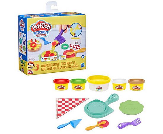 Play-Doh Modeling Compound Foodie Favourites Cheesy Pizza Playset