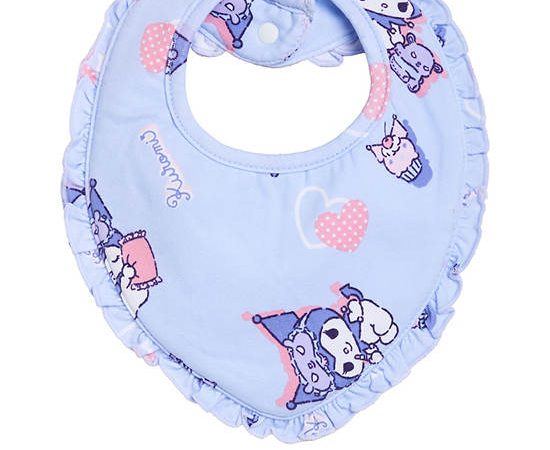SANRIO Girl Infant Bib Kuromi Free Size