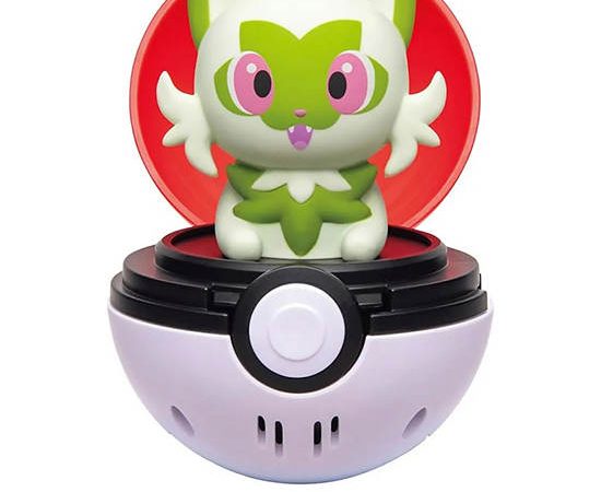 POKEMON Figure Pyokopunyu Genga Pyokopunyu Nyaoha Multi-Color