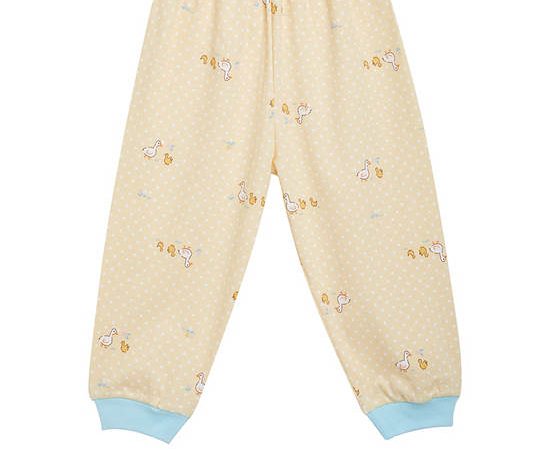 Angel Baby Girl Toddler Pyjamas Pants Duck Print Yellow
