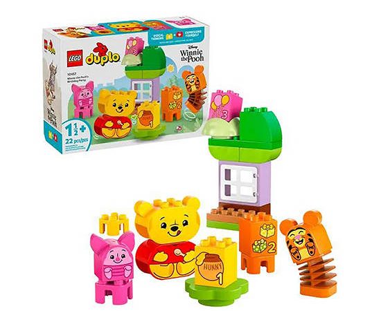 LEGO Block Toy Winnie the Pooh's Birthday 10457 Multi-Color