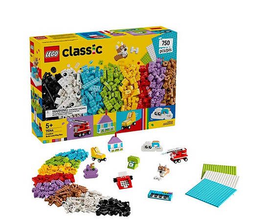 LEGO Block Toy Creative Build-and-Play Box 11044 Multi-Color