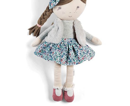 MAMAS & PAPAS Soft Toy Rag Doll Bella Multi-Color
