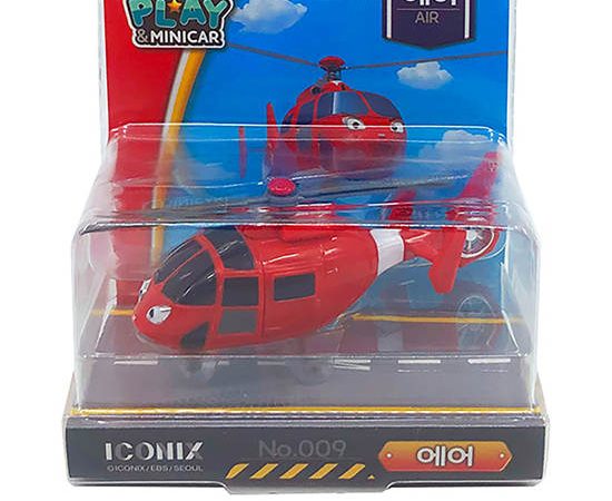 TAYO The Little Bus Vehicle Toy Air - Tayo Play & Mini Car Red