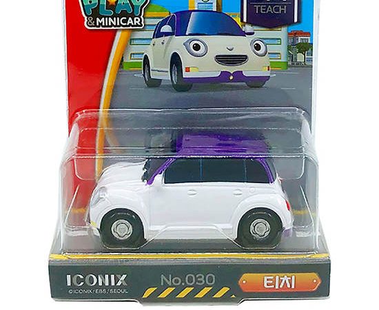TAYO The Little Bus Vehicle Toy Teach - Tayo Play & Mini Car White