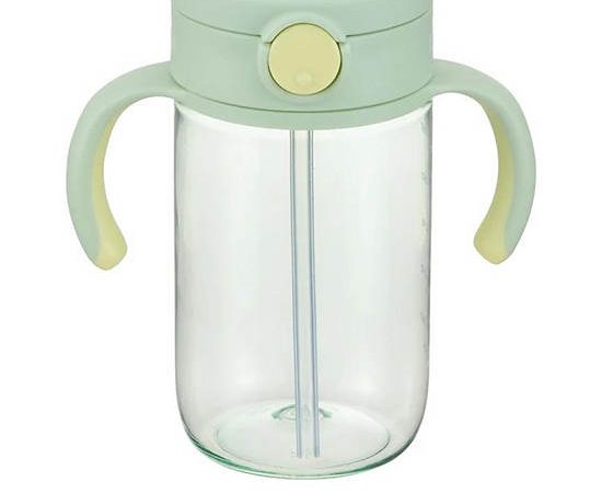RICHELL Toddler Straw Cup Axstars 320 mL Light Green