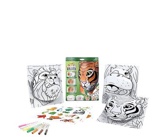 CRAYOLA Activity Set Pops Jungle 3D