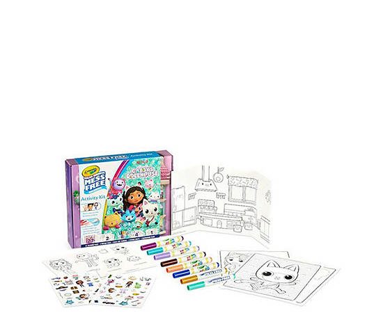 CRAYOLA Activity Kit Mess Free Color Wonder Gabby'S Dollhouse