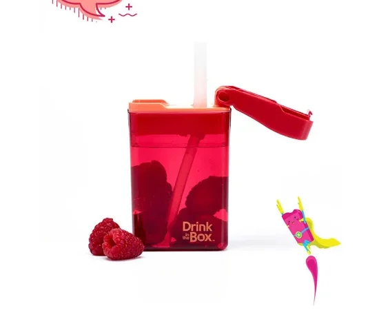 DRINK IN THE BOX 2nd Generation 8oz. 8 oz Red
