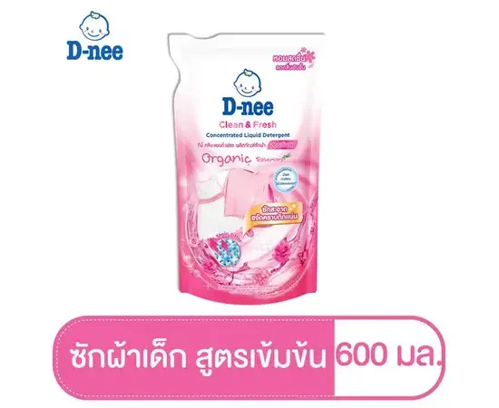 D-NEE Concentrated Liquid Detergent Organic Rosemary Net Volume 600 ml