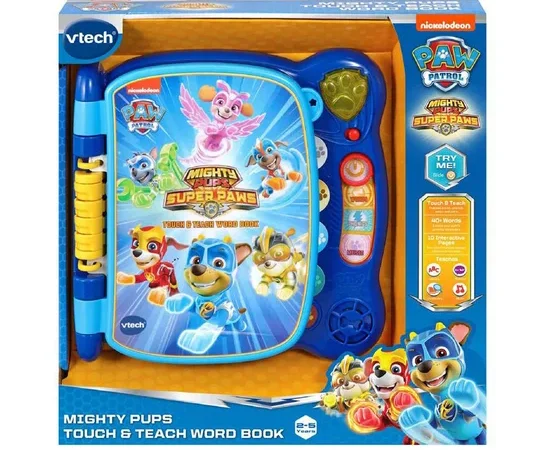 PAW PATROL Toy Paw Patrol Vtech Mighty Pups Book Blue