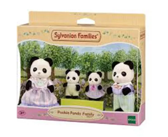 SYLVANIAN FAMILIES Pookie Panda Family 55298 Multi-Color