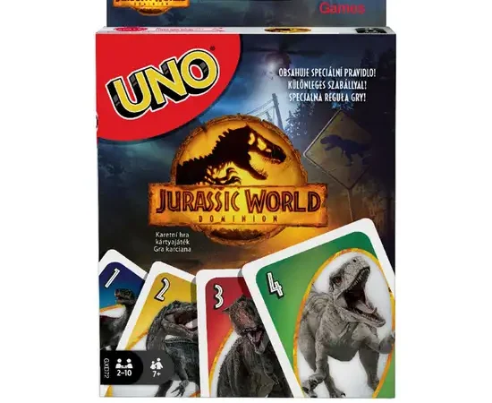 MATTEL Uno Jurassic World Dominion