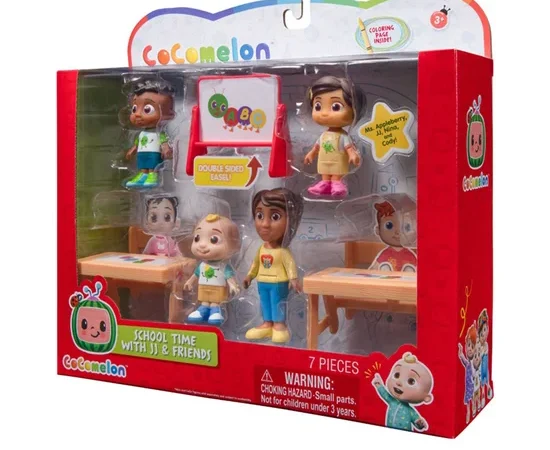 COCOMELON School Time With JJ & Friends JZ120CMW037300 Multi Color