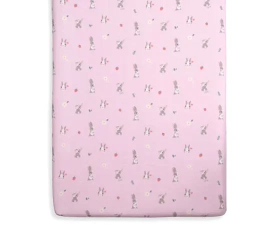 Airy Bedding Breathable Mattress Sheet Airy Bunny Print Size L60