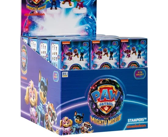 PAW PATROL Figure Blind Box Paw Patrol The Movie 2 Stampers Random 1 Pc Multi-Color