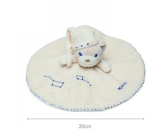 KALOO PETITE ETOILE ROUND DOUDOU BEAR White