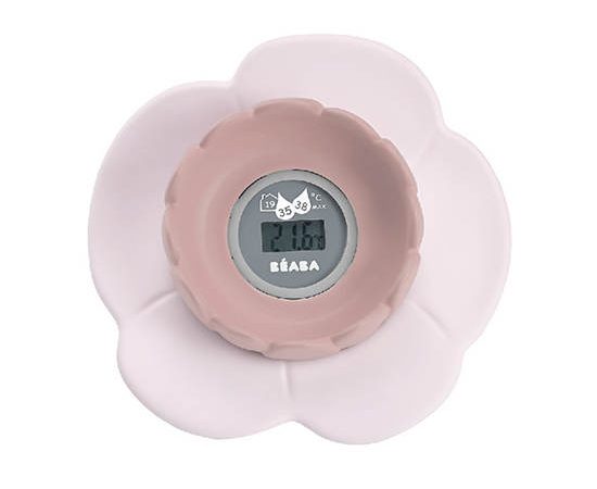 BEABA Lotus Multi-functional Digital Thermometer - Vintage Pink