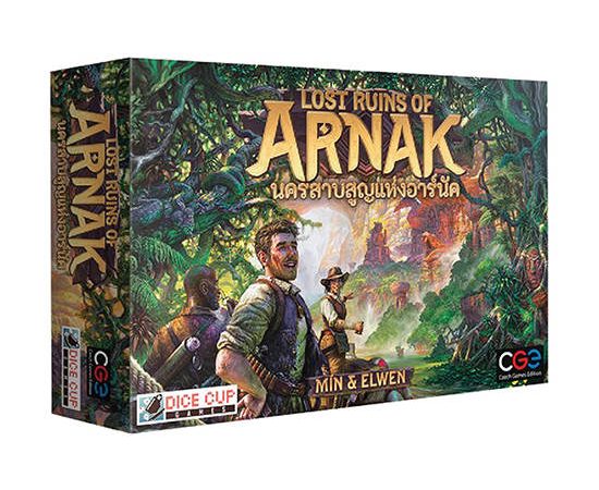 DICE CUP BOARD GAME Lost Ruins of Arnak