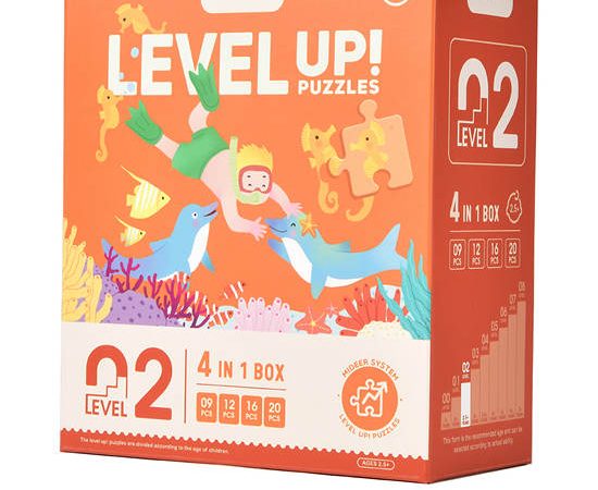 MIDEER Puzzle Step2-Living Scenes Multicolor