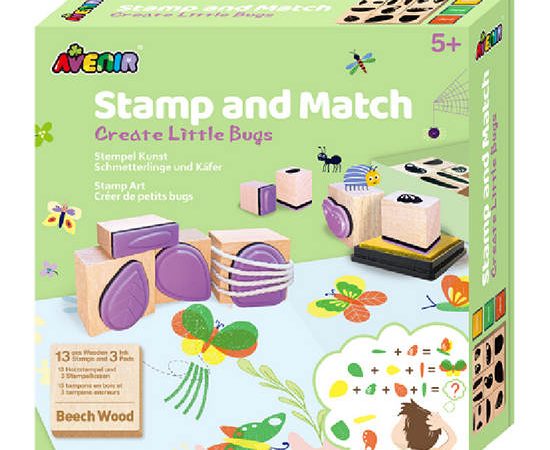 Avenir AVENIR STAMP AND MATCH-LITTLEBUGS CH201764