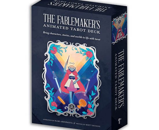 DICE CUP BOARD GAME The Fablemaker's Animated Tarot Deck Board game