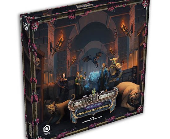 DICE CUP BOARD GAME Chronicles of Drunagor:Age of Darkness Companions & Furnitures Board game