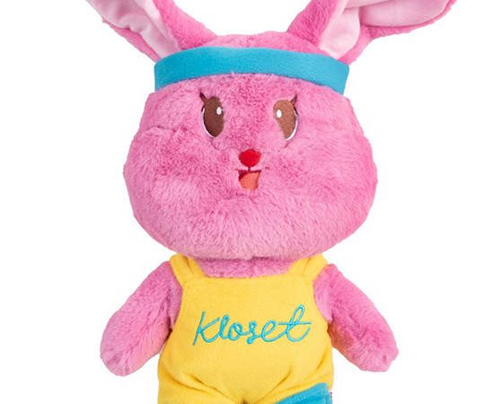 Kloset&Etcetera Kuri Kuri Jumbo Doll pink