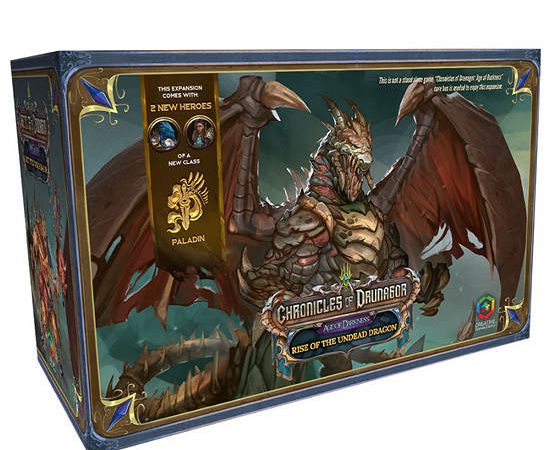 DICE CUP BOARD GAME Chronicles of Drunagor: Age of Darkness - Rise of the Undead Dragon Board Game