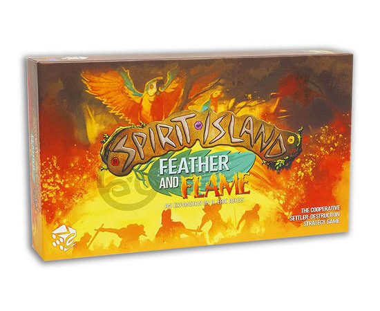 DICE CUP BOARD GAME Spirit Island: Feather & Flame Board game