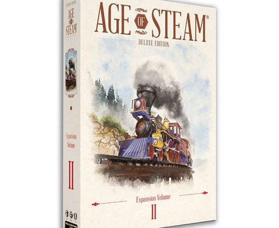 DICE CUP BOARD GAME Age of Steam Deluxe edtition: Map Expansion Vol. 2 Board game