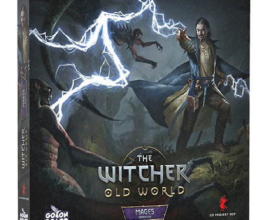 DICE CUP BOARD GAME The Witcher: Old World Mages Expansion Board Game