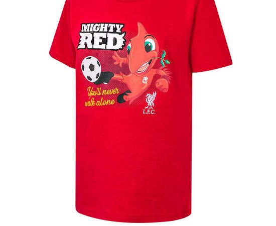 LIVERPOOL FOOTBALL CLUB Kids Football T-shirt Mighty Red Infants Red - LF068AP776EBTH